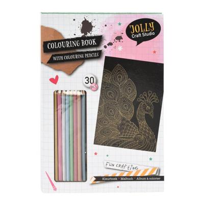 Koopman Kleurboek met 8 potloden - creatief speelgoed voor kinderen. Koopman Kleurboek met 8 potloden - creatief speelgoed voor kinderen.