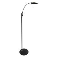 Steinhauer Led vloer leeslampZenith 2x6w - 2200K - 118cm zwart - 7862ZW - thumbnail