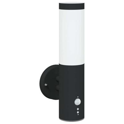 VidaXL Buiten wandlamp zwart 15 x 7,5 x 33 cm
