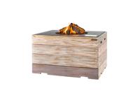 Cocoon vuurtafel nice&nasty hoog rechthoek antraciet - thumbnail