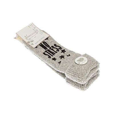 Homesocks huis sokken met antislip - Antislip sokken met extra grip - Siliconen - Wollen winter sokken - 38 - Grijs | Dames slip - Onderbroek - -