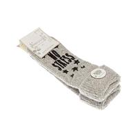 Homesocks huis sokken met antislip - Antislip sokken met extra grip - Siliconen - Wollen winter sokken - 38 - Grijs | Dames slip - Onderbroek - - - thumbnail