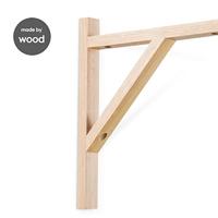 Light depot - wandhaak - hout naturel - Outlet - thumbnail
