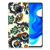 Siliconen Hoesje Xiaomi Poco F2 Pro Barok Flower - thumbnail