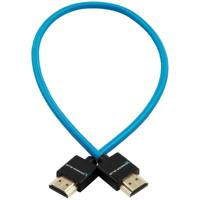 Kondor Blue HDMI naar HDMI 16" dun gevlochten kabel voor on-camera monitoren - thumbnail