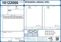 Complete pakkingsset, motor 50278400 - thumbnail