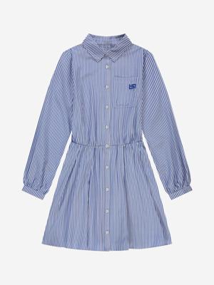 Nik&Nik zomer jurk meisjes - paars / off wit - Naomi