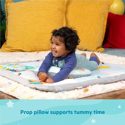 Disney speelkleed, WINNIE THE POOH - BRIGHT STARTS - Once Upon a Tummy Time - Houten activiteitenboog - Blauw - Newborns en +