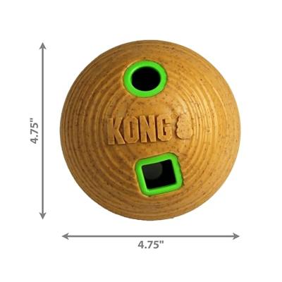 KONG BAMBOO FEEDER BAL VOERBAL 12X12X12 CM - thumbnail