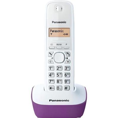 Panasonic KX-TG1611FRF Solo Draadloos antwoordapparaat Wit Paars - thumbnail