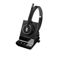 EPOS IMPACT SDW 5066T On Ear headset Draadloos, DECT Stereo Zwart Noise Cancelling, Ruisonderdrukking (microfoon) Telefoon - thumbnail