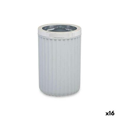Glas Berilo 3436-2 Grijs Plastic 7,5 x 11,5 x 7,5 cm (16 Stuks)