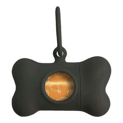 Hondetas Dispenser United Pets Bon Ton Classic Hond Zwart (8 x 4,2 x 5 cm)