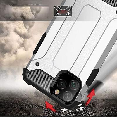 Lunso - Armor Guard hoes - iPhone 11 Pro - Zilver Lunso - Armor Guard hoes - iPhone 11 Pro - Zilver