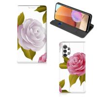 Samsung Galaxy A32 4G | A32 5G Enterprise Editie Smart Cover Roses - thumbnail