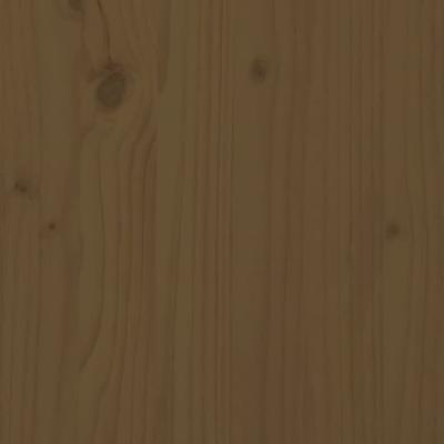 Hoofdbord 81x4x104 cm massief grenenhout honingbruin