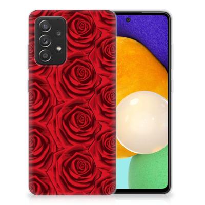 Samsung Galaxy A52 (5G/4G) | TPU Case | Red Roses