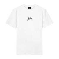 Malelions Regular Basic T-Shirt White - Maat L - Kleur: Wit | Soccerfanshop - thumbnail