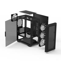 ATX Semi-toren doos Zalman M4 Black Mini Tower Zwart - thumbnail