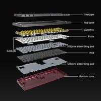Montech Mkey Darkness TKL toetsenbord - thumbnail