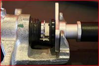 KS Tools 150.2237 Persluchtspindel voor remzuiger-adapter voor krappe ruimtes, 260 mm - thumbnail