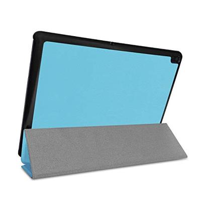 3-Vouw sleepcover hoes - Lenovo Tab E10 - Lichtblauw - thumbnail