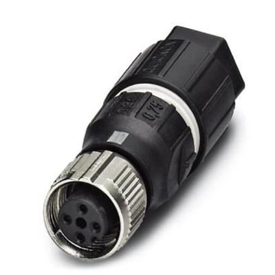 Phoenix Contact 1521601 Sensor/actuator connector, niet geassembleerd M12 Aantal polen (sensoren): 4 Bus, recht 1 stuk(s) Phoenix Contact 1521601 Sensor/actuator connector, niet geassembleerd M12 Aantal polen (sensoren): 4 Bus, recht 1 stuk(s)