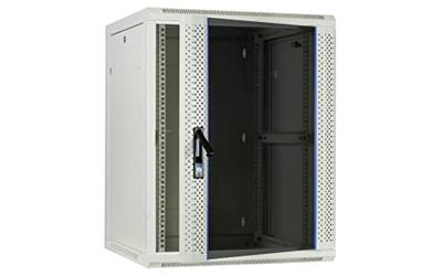 DSI 18U witte wandkast met glazen deur - DS6618W-WAND server rack