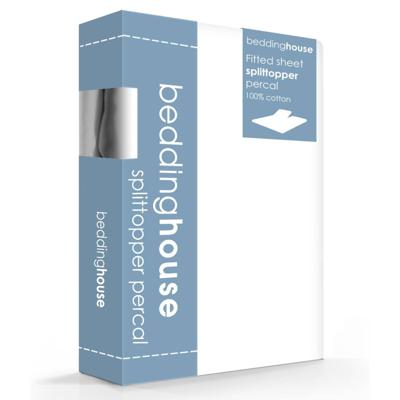 Beddinghouse Perkal Splittopper Hoeslaken 180 x 200 cm