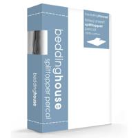 Beddinghouse Perkal Splittopper Hoeslaken 180 x 200 cm - thumbnail