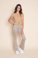 Frankie & Liberty Meisjes broek - Shelly - Bruin melange - thumbnail