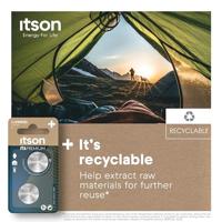 itson Knoopcel CR2032 2 stuk(s) Lithium - thumbnail