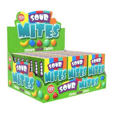 Zed Candy - Mites Sour Pocket Box - 24 stuks