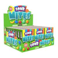 Zed Candy - Mites Sour Pocket Box - 24 stuks - thumbnail