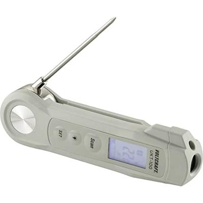 VOLTCRAFT UKT-100 Insteekthermometer Meetbereik temperatuur -40 tot 280 °C LED-zaklamp, Contactloze IR-meting, IP65 VOLTCRAFT UKT-100 Insteekthermometer Meetbereik temperatuur -40 tot 280 °C LED-zaklamp, Contactloze IR-meting, IP65