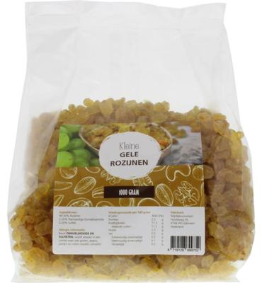 MijnNatuurwinkel Gele sultana rozijnen 1 Kilogram