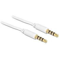 Delock 83441 Kabel Stereo Jack 3,5 mm 4-pins male > male 2 m - thumbnail