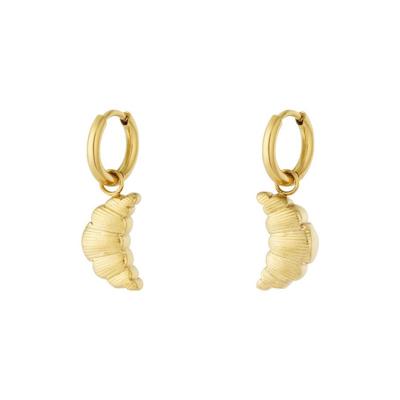 Oorbellen met Croissant