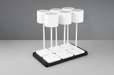Trio Set van 6 tafellampjesFernandez wit - R54096631