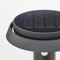 Brilliant G40432/06 Alvero Staande lamp op zonne-energie met bewegingsmelder LED-module LED vast ingebouwd 4 W Zwart - thumbnail