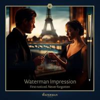 Balpen waterman allure impression gt m zwart - thumbnail