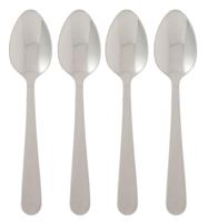 HEMA Koffielepels 12cm Sydney - 4 stuks (zilver) - thumbnail