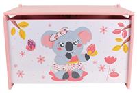 Koffer Fun House CALLY MIMI KOALA Roze Hout 40 x 58 x 36 cm - thumbnail