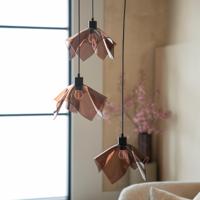 By-Boo Hanglamp 'Nims' Acryl, 3-lamps - thumbnail