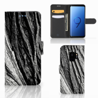 Book Style Case Samsung Galaxy S9 Boomschors Grijs - thumbnail