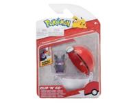 Pokemon Figure - Morpeko (Hangry Mode) + Poke Ball (Clip 'n' Go) - thumbnail