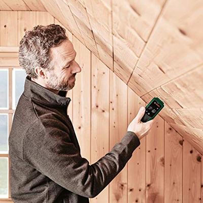 Bosch Groen Universal Humid Houtvochtmeter | Incl 3 x 1,5 V Lr03 (AAA) Batterijen | In doos - 0603688000