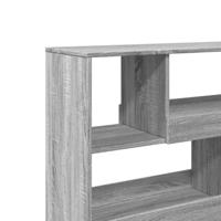 Boekenkast / kamerscherm 100x33x94,5 cm grijs sonoma eiken - thumbnail