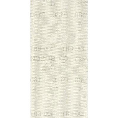 Bosch Accessories EXPERT M480 2608900747 Schuurnet voor vlakschuurmachine Ongeperforeerd Korrelgrootte (num) 180 (l x b) 186 mm x 93 mm 10 stuk(s)