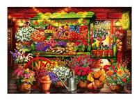 Flower Market Stall Puzzel 1000 stukjes - thumbnail
